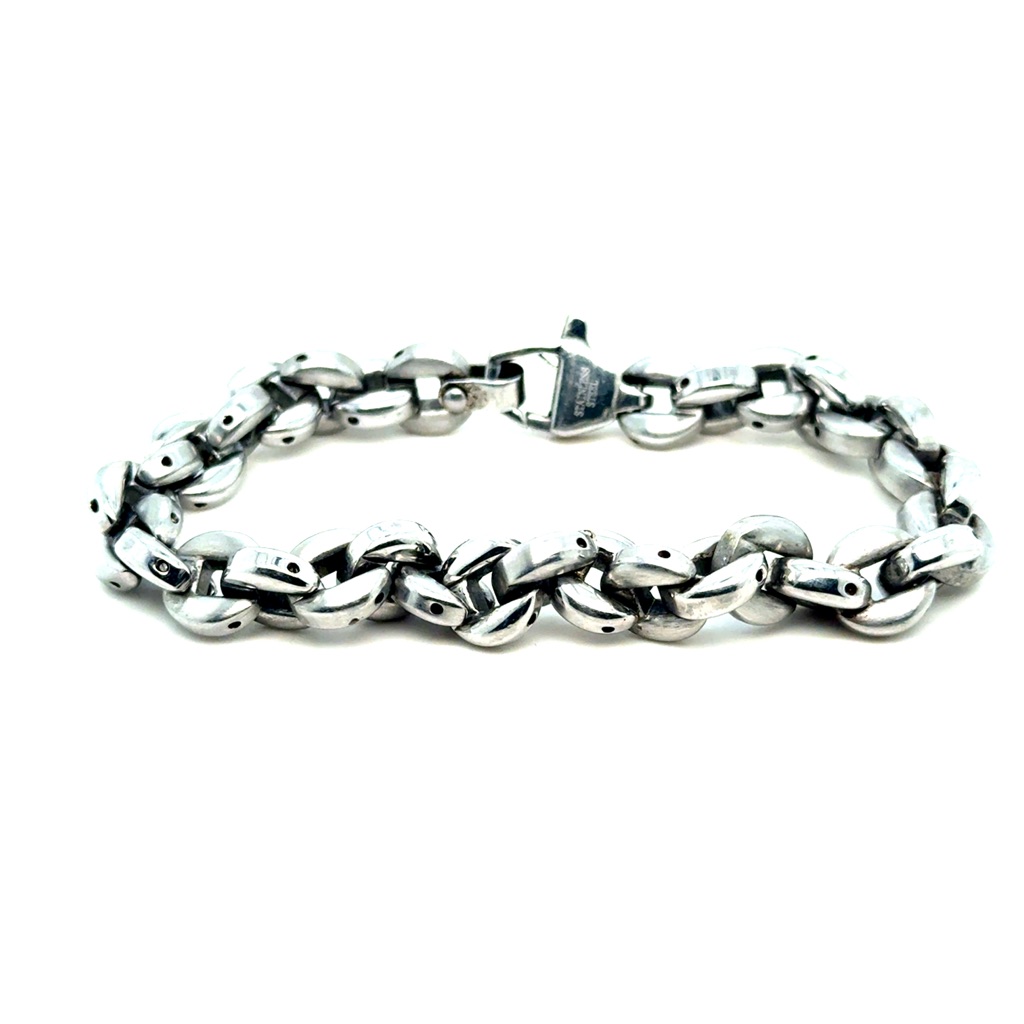 Stainless Steel Mens Link Bracelet